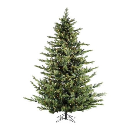 Almo Fulfillment Services Fraser Hill Farm Artificial Christmas Tree - 9 Ft. Foxtail Pine - Smart String Lighting FFFX090-3GR